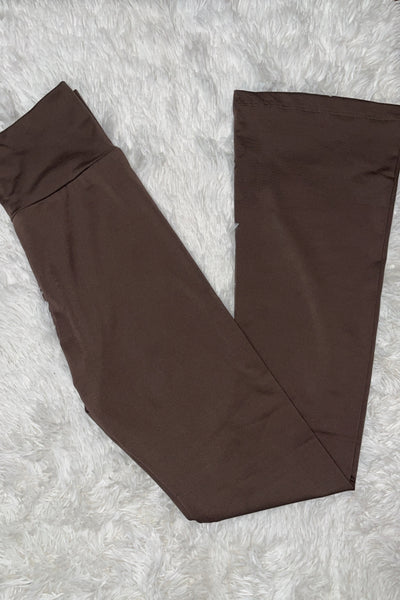Cocoa flare leggings