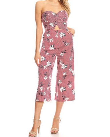 Floral Jumpsuit