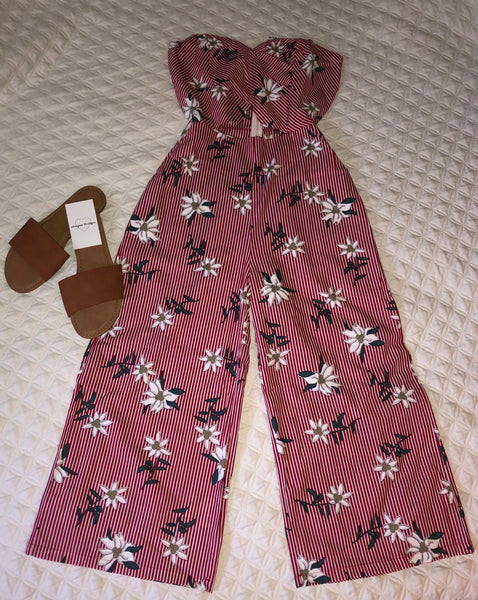 Floral Jumpsuit