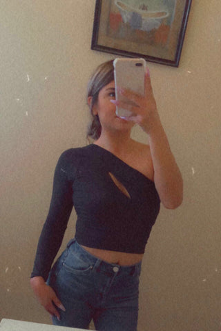 AMELIA TOP(BLACK)