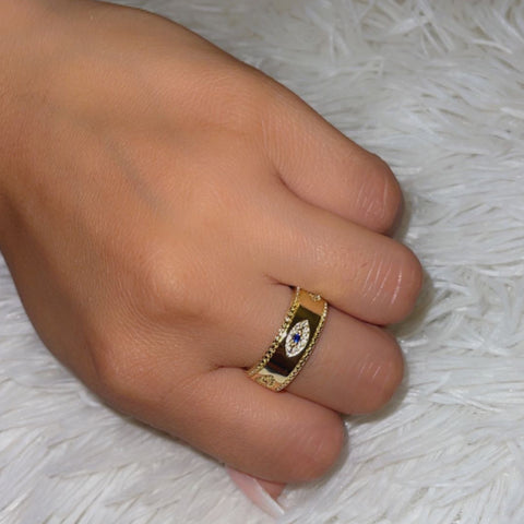 “Good Vibes”Ring