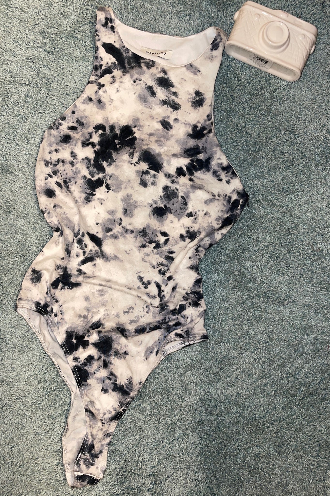 Over the moon high neck bodysuit