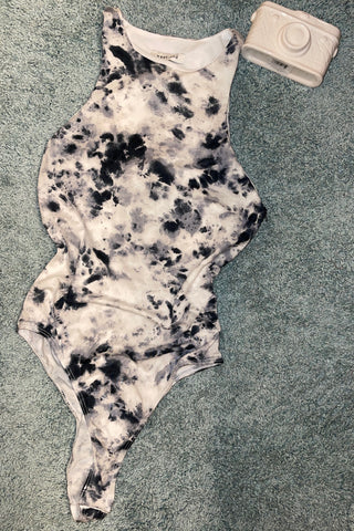 Over the moon high neck bodysuit