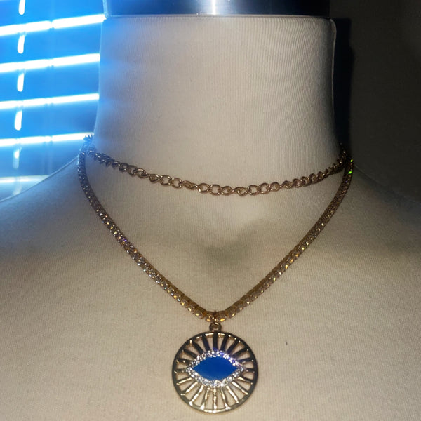 “Go Blind” necklace